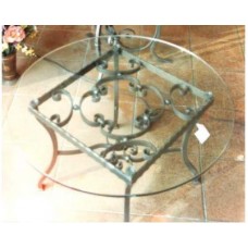 Table wrought iron. Coffee Table. Personalised Executions. 681