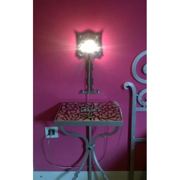 Wall LAMP Design. ABAT JOUR in Iron. 701