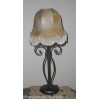 Wrought Iron Abat Jour Lamp. Personalised Executions. 713