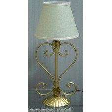 LAMPADA ABAT JOUR in Ferro Battuto . Realizzazioni Personalizzate . 714