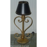 Wrought Iron Abat Jour Lamp. Personalised Executions. 714