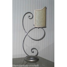 Wrought Iron Abat Jour Lamp. Personalised Executions. 715