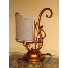 Wrought Iron Abat Jour Lamp. Size approx. 25 x 32  cm . 730