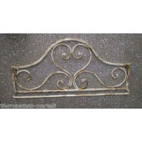 Wrought Iron Towel Rack . Size approx. 45 x 20 x 6  cm . 1000