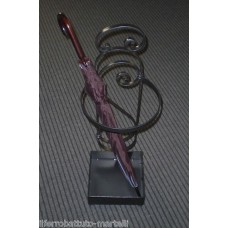Wrought Iron Umbrella Stand. Personalised Executions.  1012