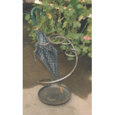 Wrought Iron Umbrella Stand. Personalised Executions.  1018