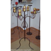 CANDELABRO  in Ferro Battuto . Dimensioni cm 70 x 130 circa. 1022