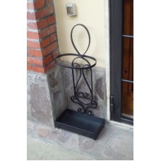 Wrought Iron Umbrella Stand. Personalised Executions. 1027