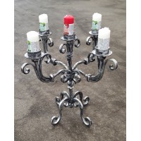 CANDELABRO  in Ferro Battuto . Realizzazioni Personalizzate . 1774