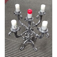 CANDELABRO  in Ferro Battuto . Realizzazioni Personalizzate . 1774