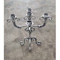 CANDELABRO  in Ferro Battuto . Realizzazioni Personalizzate . 1774