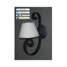 WROUGHT IRON WALL LAMP design . ferro .SMART lighting . compatible with iOS and Android. works with Amazon Alexa, Google Home, Ifttt. light lamp INTELLIGENT HOME AUTOMATION WIFI.  106