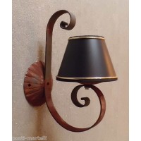WROUGHT IRON WALL LAMP design . 106