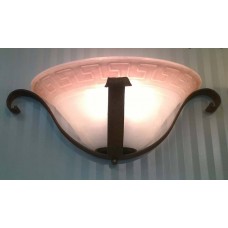 WROUGHT IRON WALL LAMP design . 109