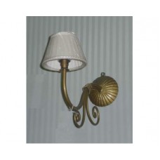WROUGHT IRON WALL LAMP design . gold . 122