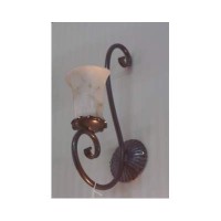 WROUGHT IRON WALL LAMP design . 137