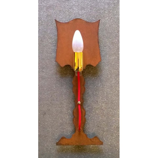 Wall LAMP Design in Iron. 701