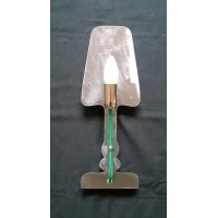 LAMPADA da Parete Design . APPLIQUE in Ferro . colore ferro spazzolato con filo verde . illuminazione SMART compatibile con iOS e Android . funziona con Amazon Alexa, Google Home, Ifttt . WIFI luce lampada DOMOTICA INTELLIGENTE .702