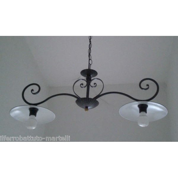 Wrought Iron Chandelier. Personalised Executions. with STANDARD or SMART lighting . 202