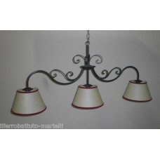 Wrought Iron Chandelier. Personalised Executions.  with STANDARD or SMART lighting . 206