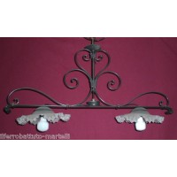 Wrought Iron Chandelier. Personalised Executions. with STANDARD or SMART lighting .  214