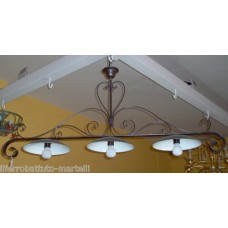 Wrought Iron Chandelier. Personalised Executions.  with STANDARD or SMART lighting . 220