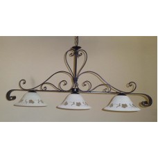 Wrought Iron Chandelier. Personalised Executions.  with STANDARD or SMART lighting . 220