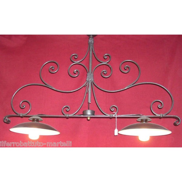 Wrought Iron Chandelier. Personalised Executions .  with STANDARD or SMART lighting . 221