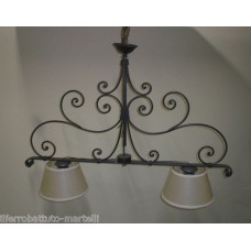 Wrought Iron Chandelier. Personalised Executions. with STANDARD or SMART lighting . 221