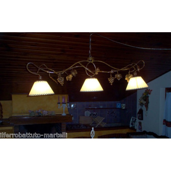 Wrought Iron Chandelier. Personalised Executions. with STANDARD or SMART lighting . 224