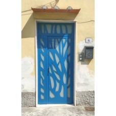 CANCELLO PORTONE in Ferro Design con taglio laser . Realizzazioni Personalizzate . cod. 1369 . Detrazioni 50%