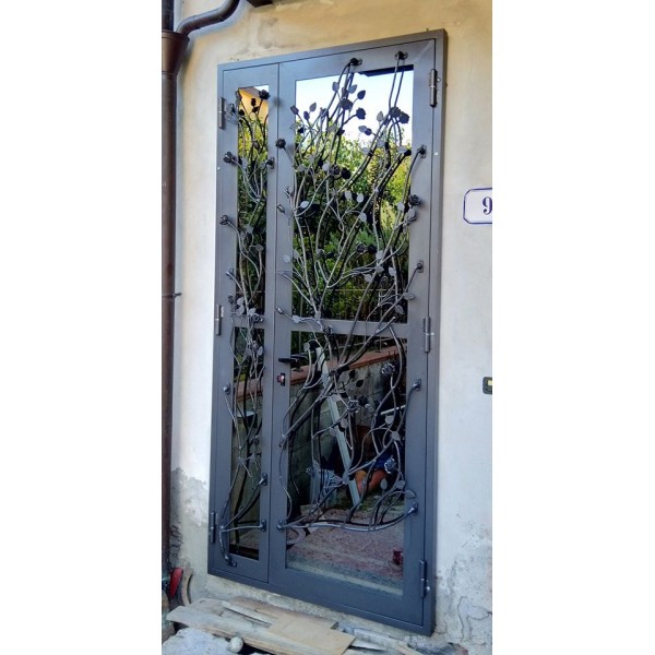 Wrought Iron Gate Door. Personalised Executions. 1375