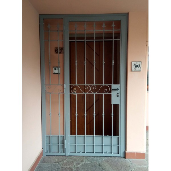 Wrought Iron Gate Door. Personalised Executions. 1391
