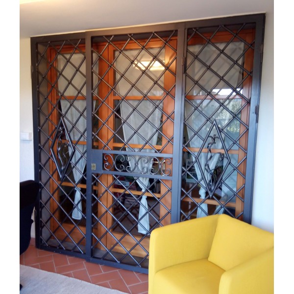 Wrought Iron Gate Door. Personalised Executions. 1392