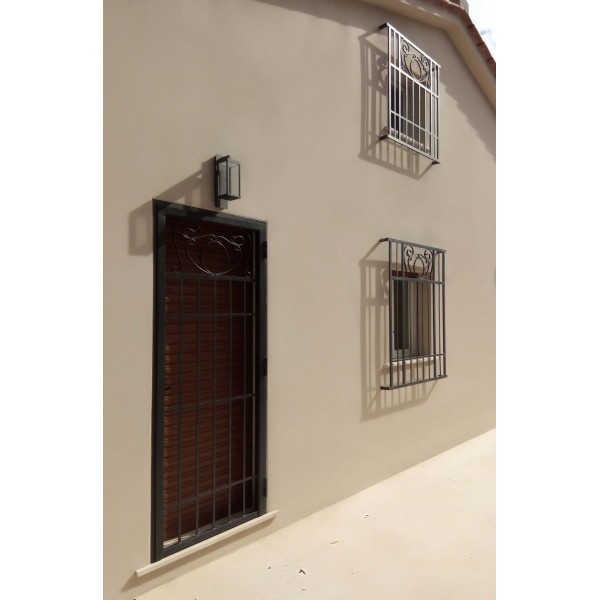 Wrought Iron Gate Door. Personalised Executions. 1393
