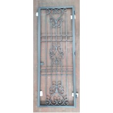 Wrought Iron Gate Door. Personalised Executions. 1902