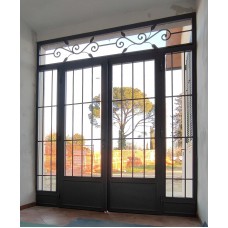 CANCELLO PORTONE in Ferro Battuto . Realizzazioni Personalizzate . cod. 1921 . Detrazioni 50%