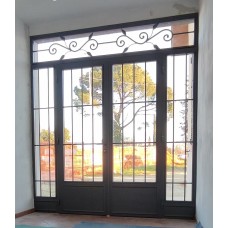 CANCELLO PORTONE in Ferro Battuto . Realizzazioni Personalizzate . cod. 1921 . Detrazioni 50%