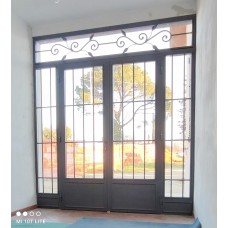 CANCELLO PORTONE in Ferro Battuto . Realizzazioni Personalizzate . cod. 1921 . Detrazioni 50%