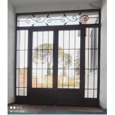 CANCELLO PORTONE in Ferro Battuto . Realizzazioni Personalizzate . cod. 1921 . Detrazioni 50%