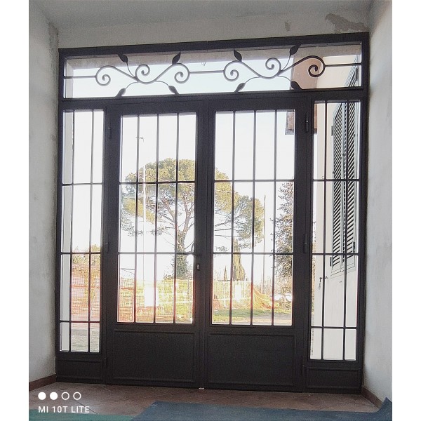 CANCELLO PORTONE in Ferro Battuto . Realizzazioni Personalizzate . cod. 1921 . Detrazioni 50%