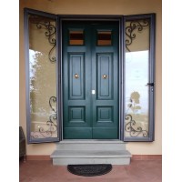CANCELLO PORTONE in Ferro Battuto . Realizzazioni Personalizzate . cod. 1922 . Detrazioni 50%