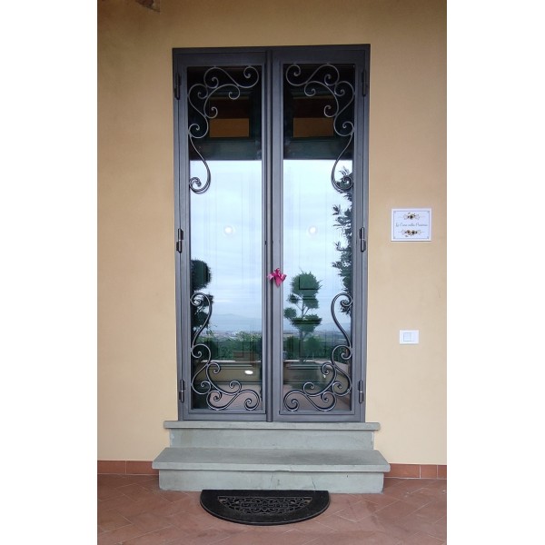 CANCELLO PORTONE in Ferro Battuto . Realizzazioni Personalizzate . cod. 1922 . Detrazioni 50%