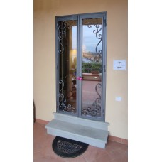 CANCELLO PORTONE in Ferro Battuto . Realizzazioni Personalizzate . cod. 1922 . Detrazioni 50%