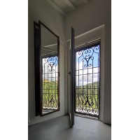 CANCELLO PORTONE in Ferro Battuto . Realizzazioni Personalizzate . cod. 1924 . Detrazioni 50%
