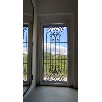 CANCELLO PORTONE in Ferro Battuto . Realizzazioni Personalizzate . cod. 1924 . Detrazioni 50%