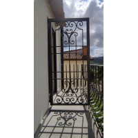 CANCELLO PORTONE in Ferro Battuto . Realizzazioni Personalizzate . cod. 1924 . Detrazioni 50%