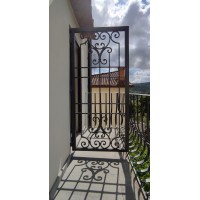 CANCELLO PORTONE in Ferro Battuto . Realizzazioni Personalizzate . cod. 1924 . Detrazioni 50%