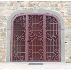 CANCELLO PORTONE in Ferro Battuto . Realizzazioni Personalizzate . cod. 550 . Detrazioni 50%
