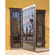 CANCELLO PORTONE in Ferro Battuto . Realizzazioni Personalizzate . cod. 551 . Detrazioni 50%